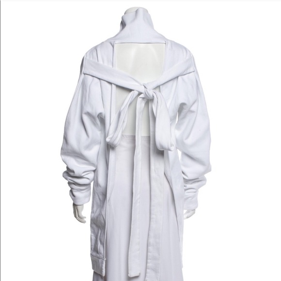 ‼️ISO‼️ Off-White Open Back Hoodie - Picture 3 of 3